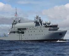 Saab, Polonya’nın ilk SIGINT gemisini denize indirdi