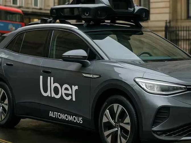 Uber Londra'da sürücüsüz taksi dönemini başlattı
