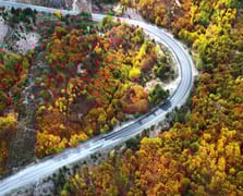 Masalsı güzellik: Sonbahar renkleri Geminbeli Geçidi'ni büyüledi