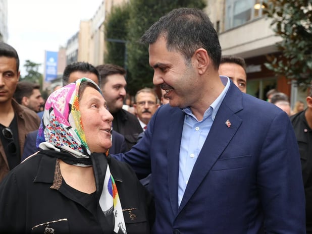 Trabzon halkı Murat Kurum'a teşekkür etti: Doğu'da neler yaptınız öyle?