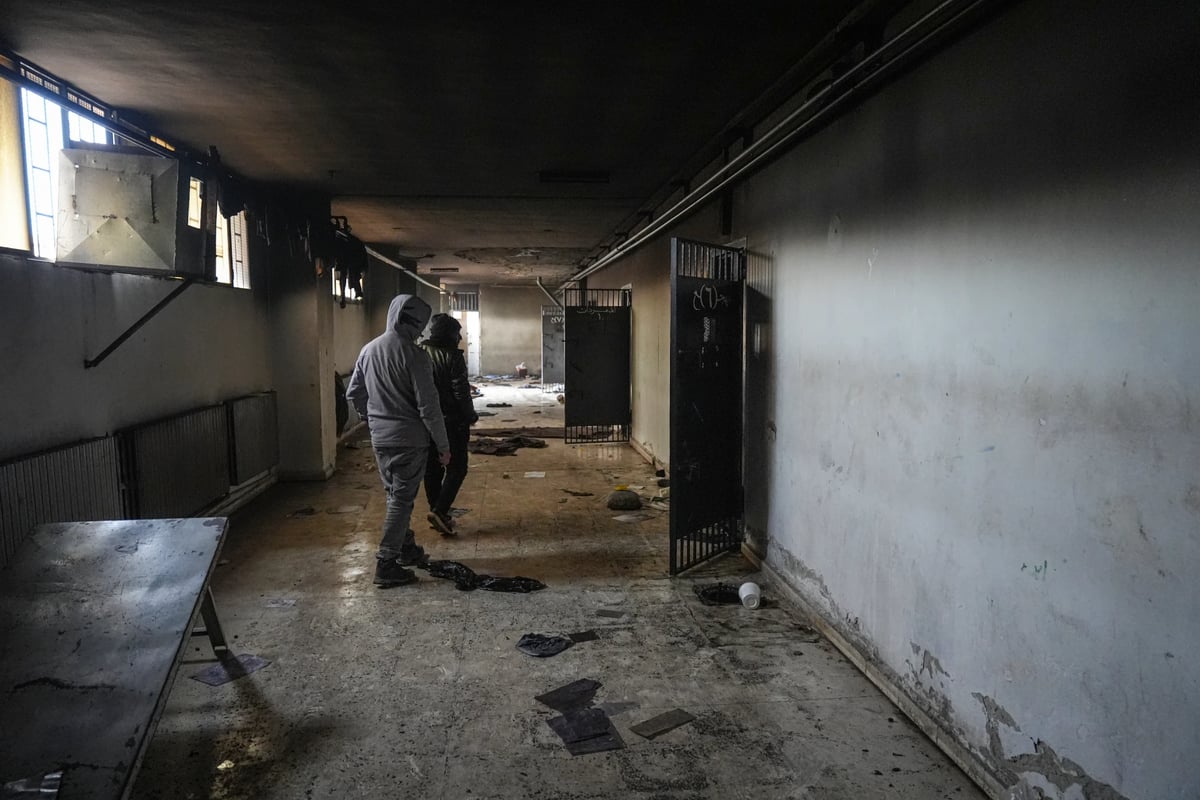 Esad rejiminin işkence merkezi Sednaya hapishanesi - AA