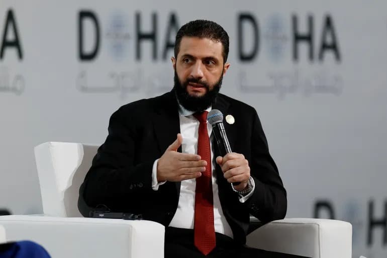 Şara'dan Lübnan mesajı: Müdahale değil ekonomik ortaklık