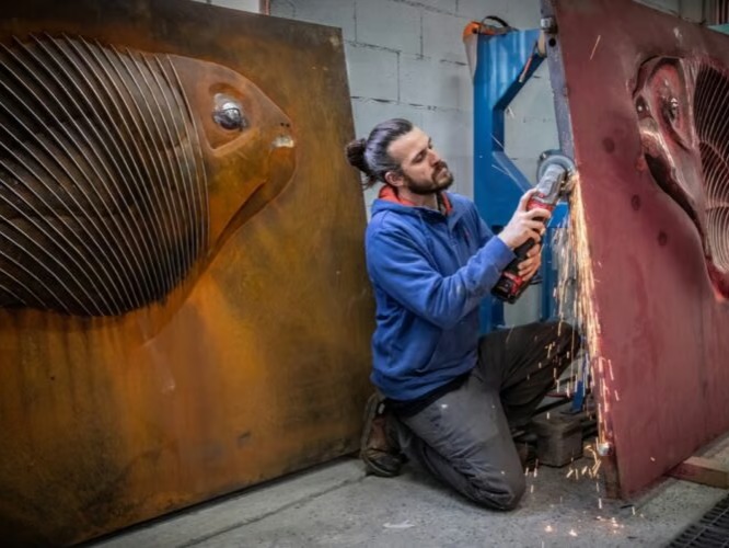 Türk heykeltıraş Ümit Turgay Durgun, İtalya'dan dünyaya sanatını taşıyor