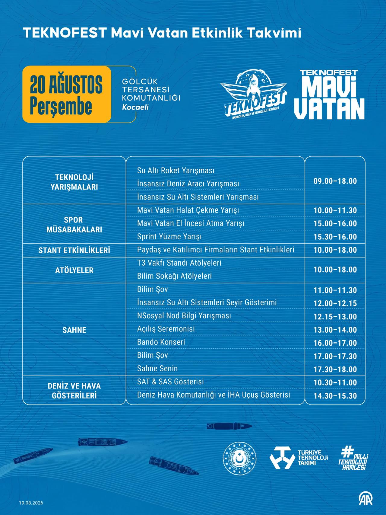 Donanma Kenti Gölcük'te Teknofest geri sayımı sürüyor | İşte etkinlik programları