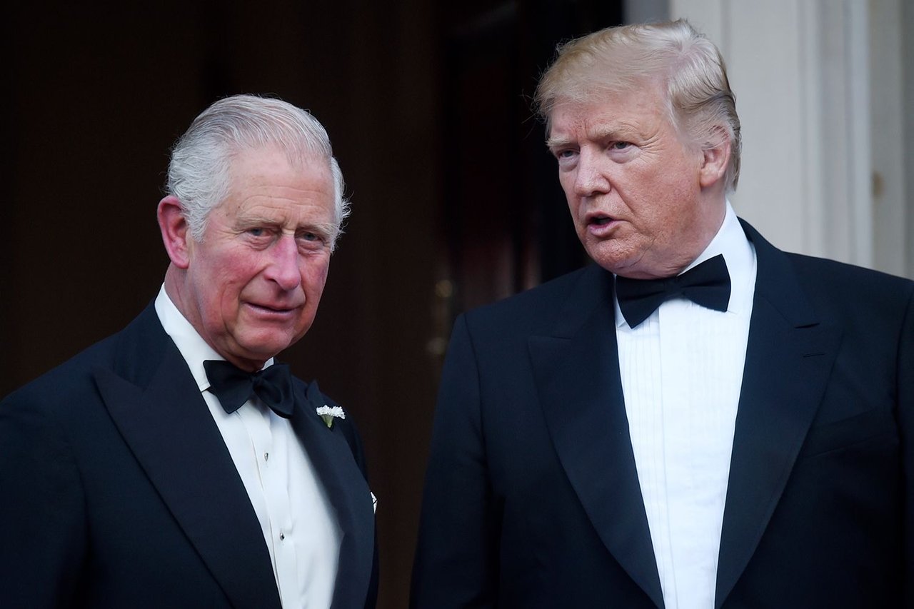 Trump: Kral Charles'ı seviyorum!