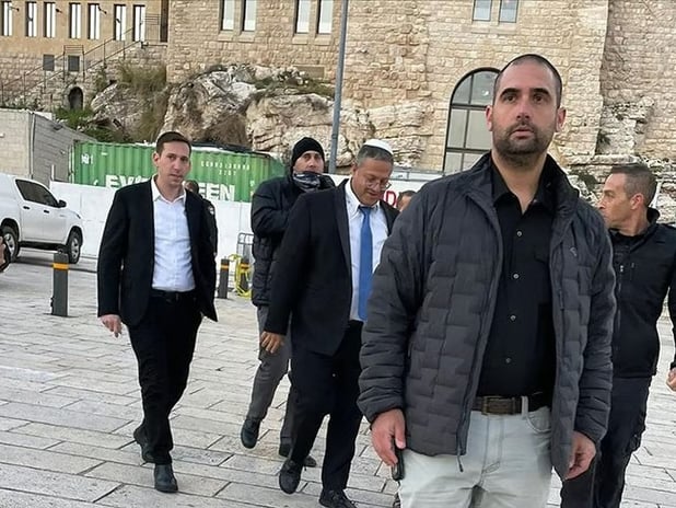 Ben-Gvir bir kez daha Mescid-i Aksa'da provokasyon gerçekleştirdi
