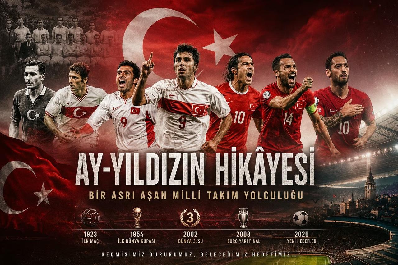 Ay-Yıldızın hikâyesi: Türk Milli Takımı'nın bir asrı aşan yolculuğu