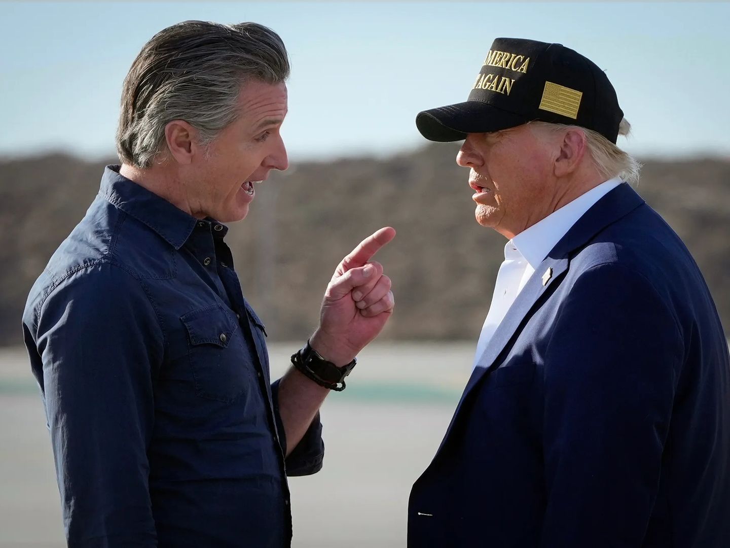Kaliforniya Valisi Gavin Newsom ile ABD Başkanı Trump arasında "Ulusal Muhafız" tartışması büyüyor