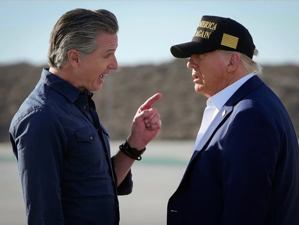 Kaliforniya Valisi Gavin Newsom ile ABD Başkanı Trump arasında "Ulusal Muhafız" tartışması büyüyor