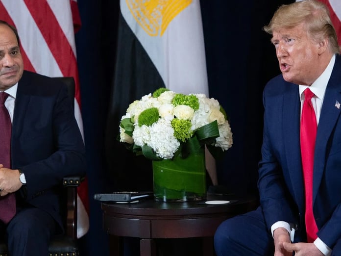 Sisi Hamas-İsrail ateşkesi için Trump’ı Mısır’a davet etti