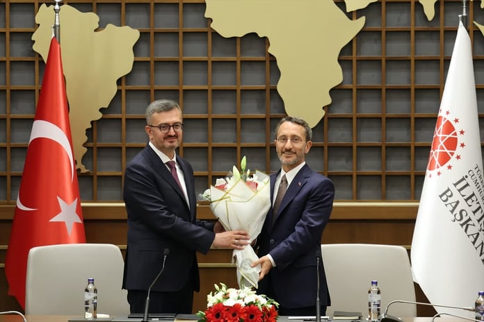 İletişim Başkanlığı'nda devir teslim töreni