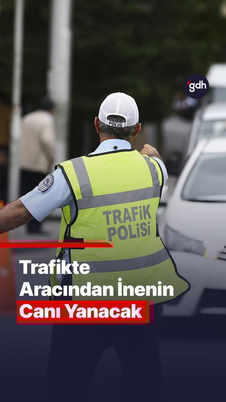 Trafikte aracından inenin canı yanacak