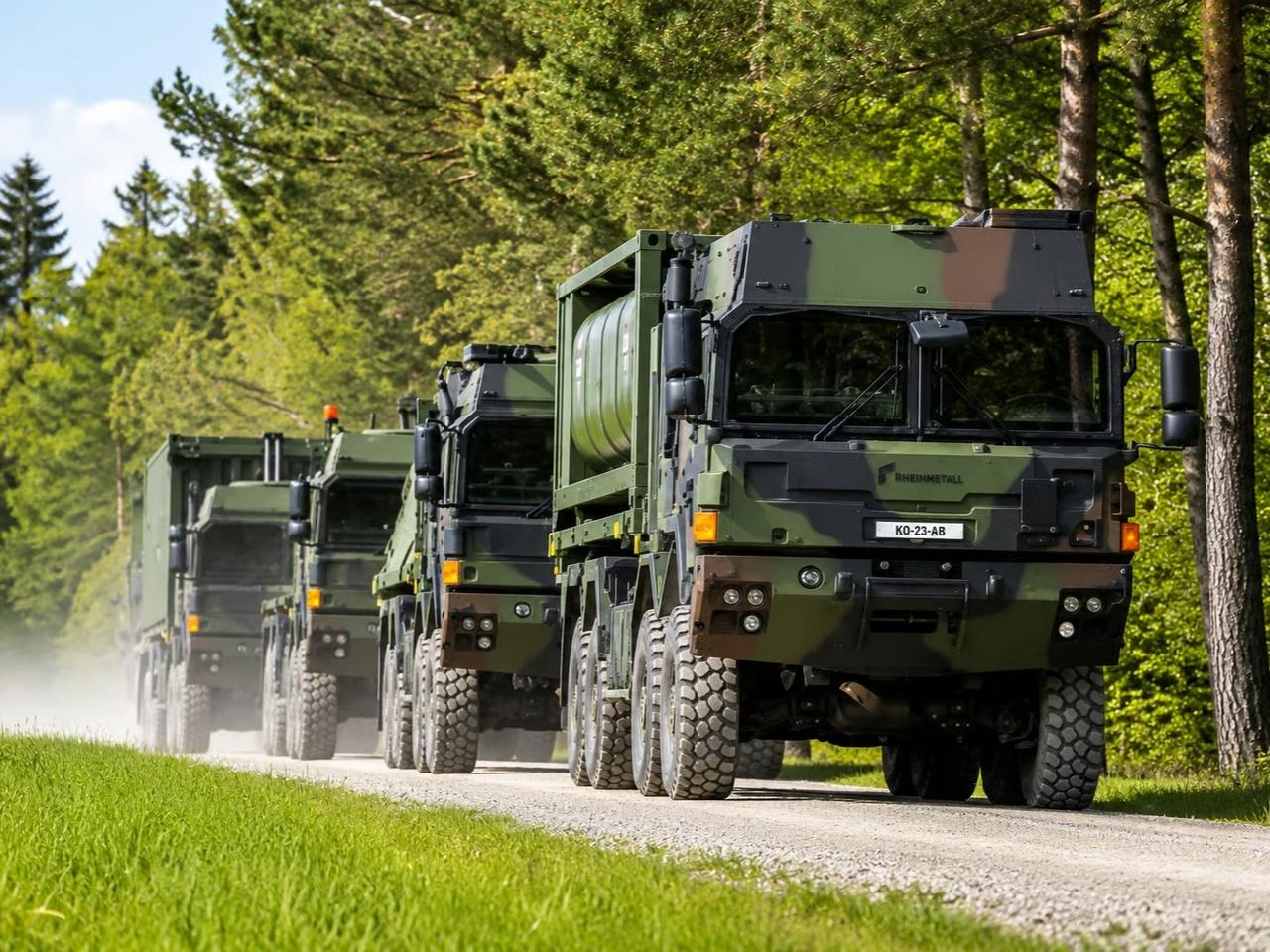 Rheinmetall'den otonom konvoy projesi