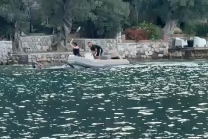 Marmaris'te denizdeki genci canice öldürdü