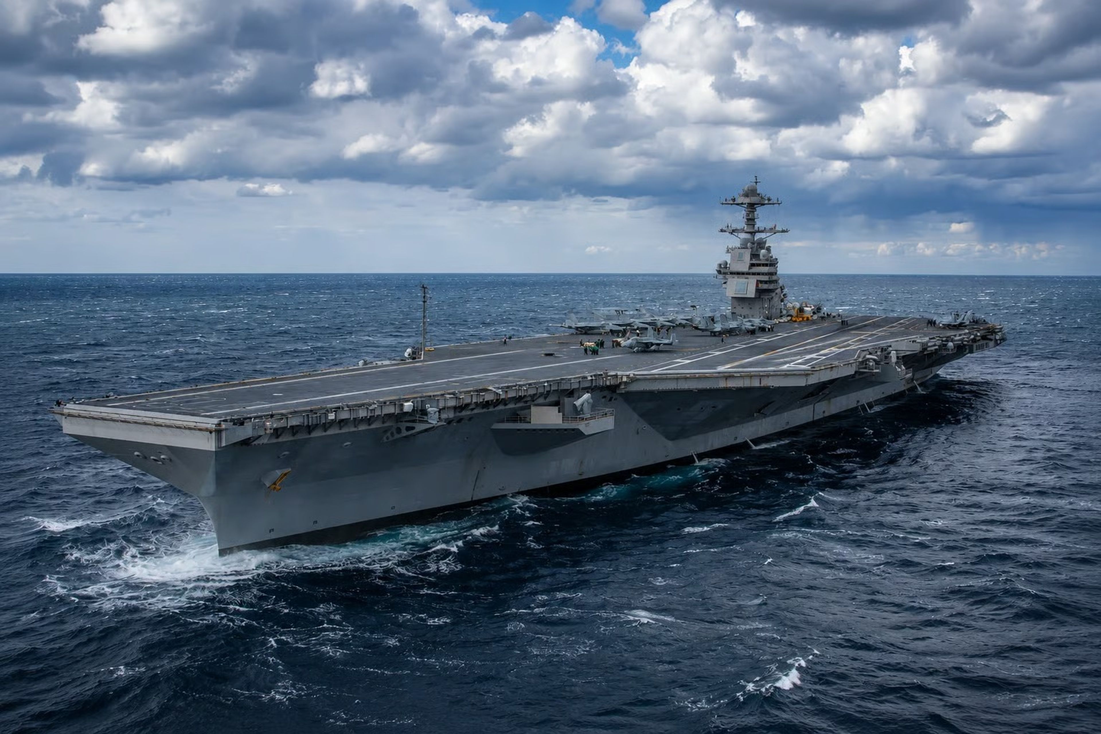 ABD Donanması, USS William J. Clinton uçak gemisi için 4,2 milyar dolarlık kaynak talep etti
