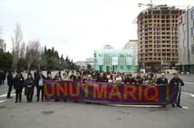 Azerbaycan'da Hocalı şehitleri için anma törenleri düzenlendi