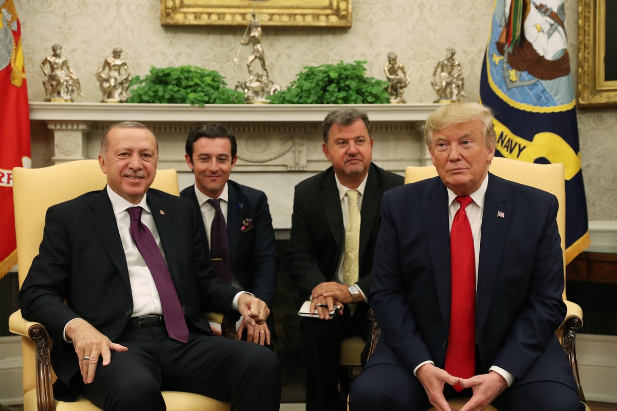 Cumhurbaşkanı Recep Tayyip Erdoğan ve ABD Başkanı Donald John Trump