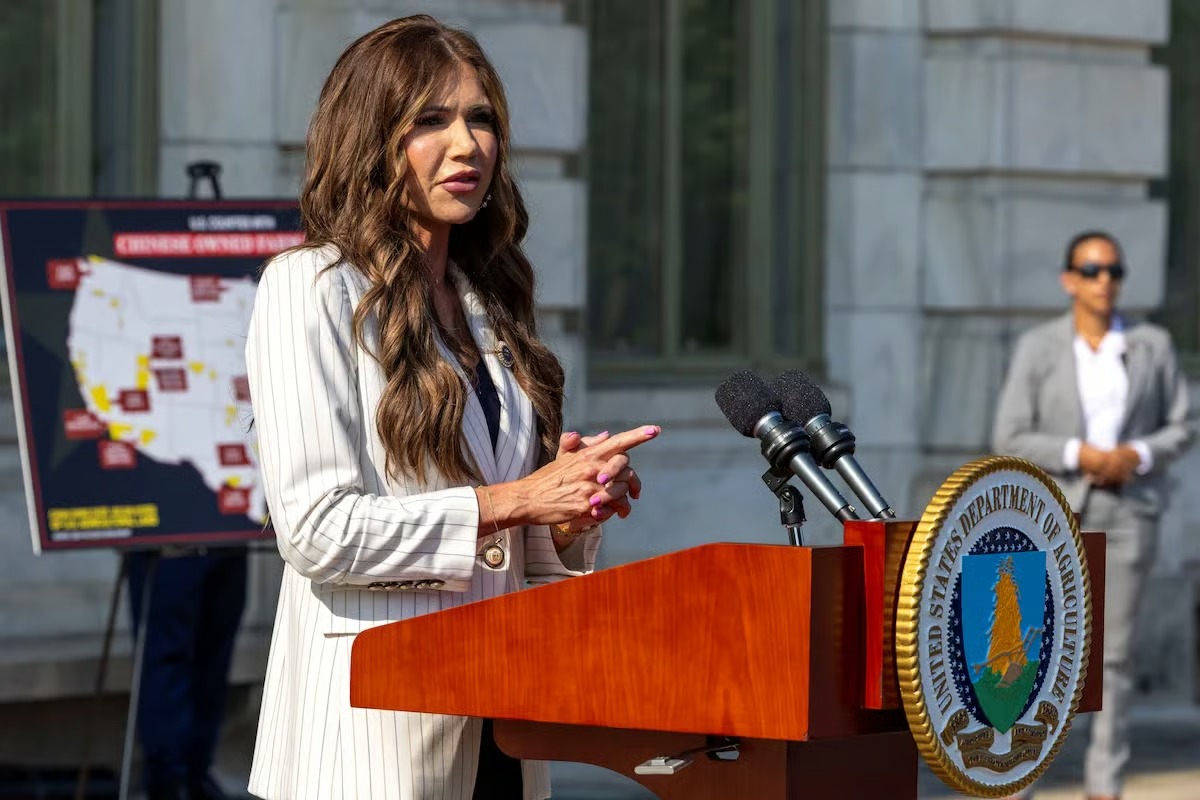 Noem In Talks With GOP States On New Migrant Detention Site