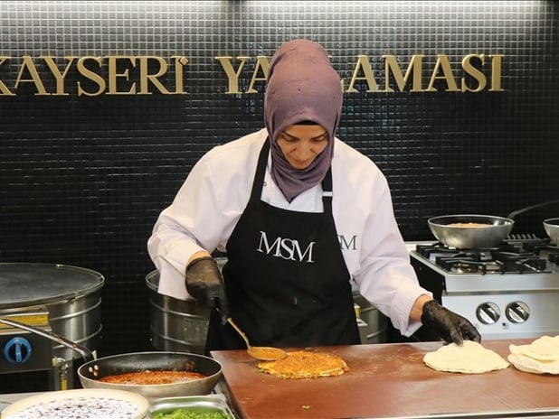 Mantının başkenti Kayseri’de yeni şefler yetişiyor