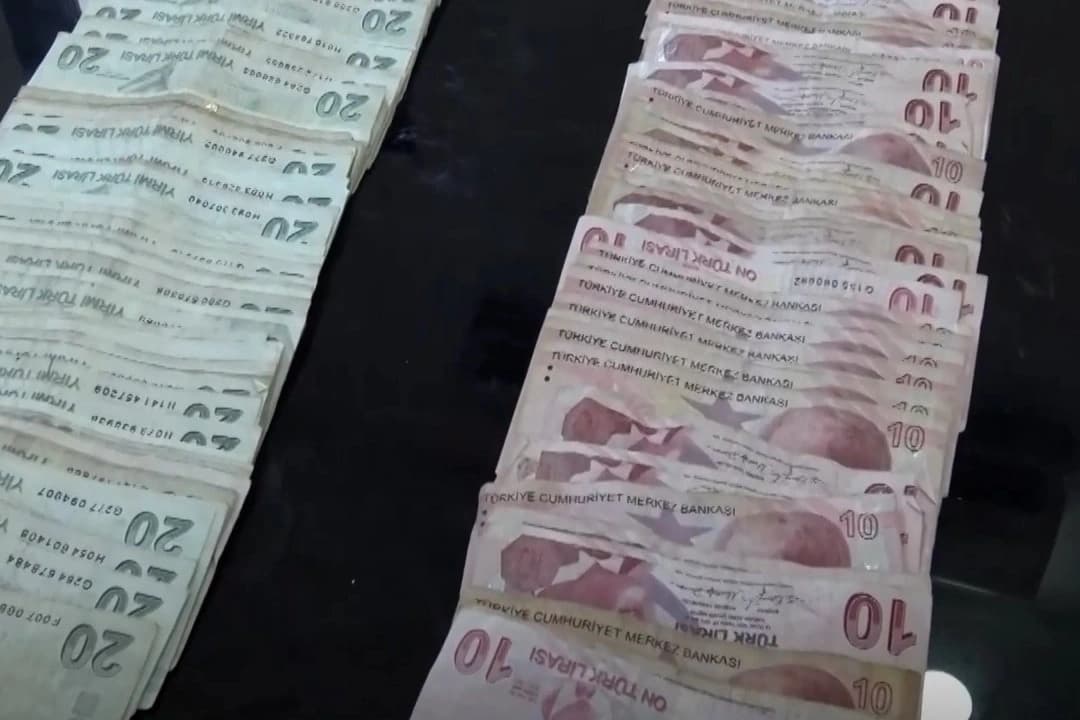 Dilencinin üzerinden servet çıktı