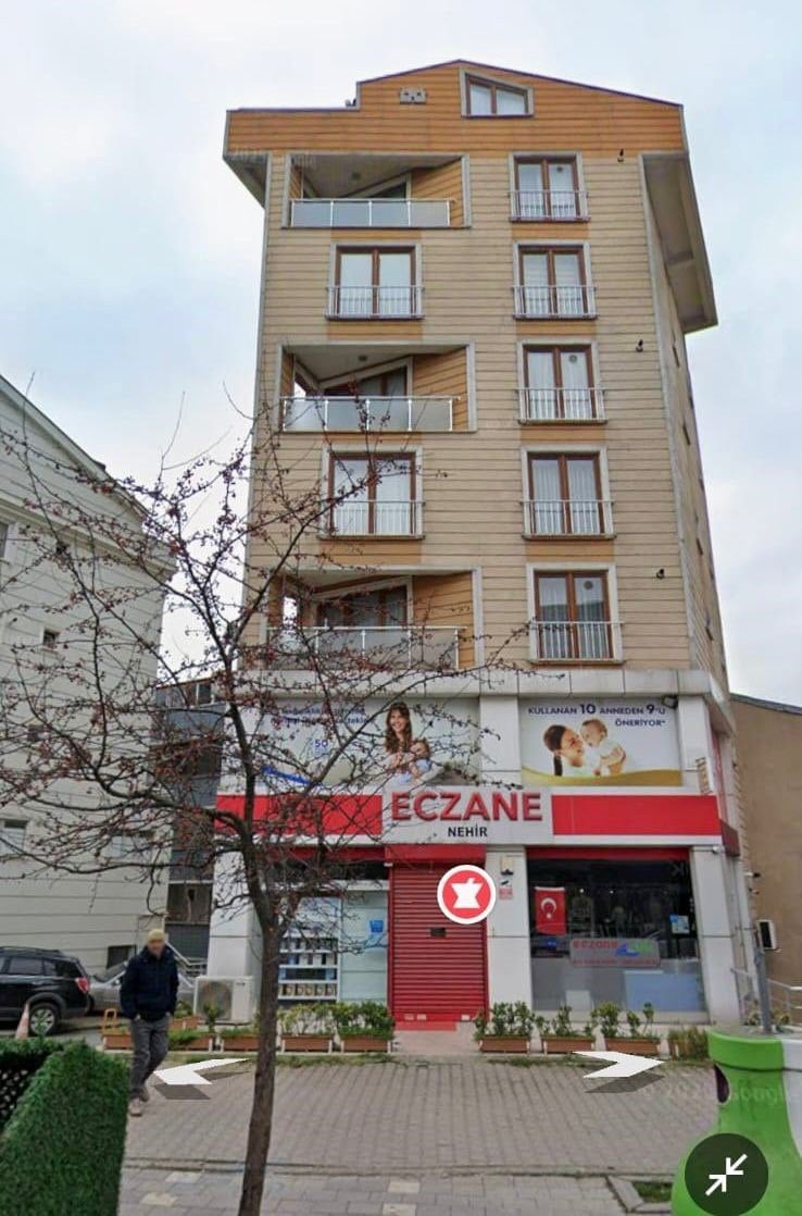 Çöken binanın eski görüntüsü