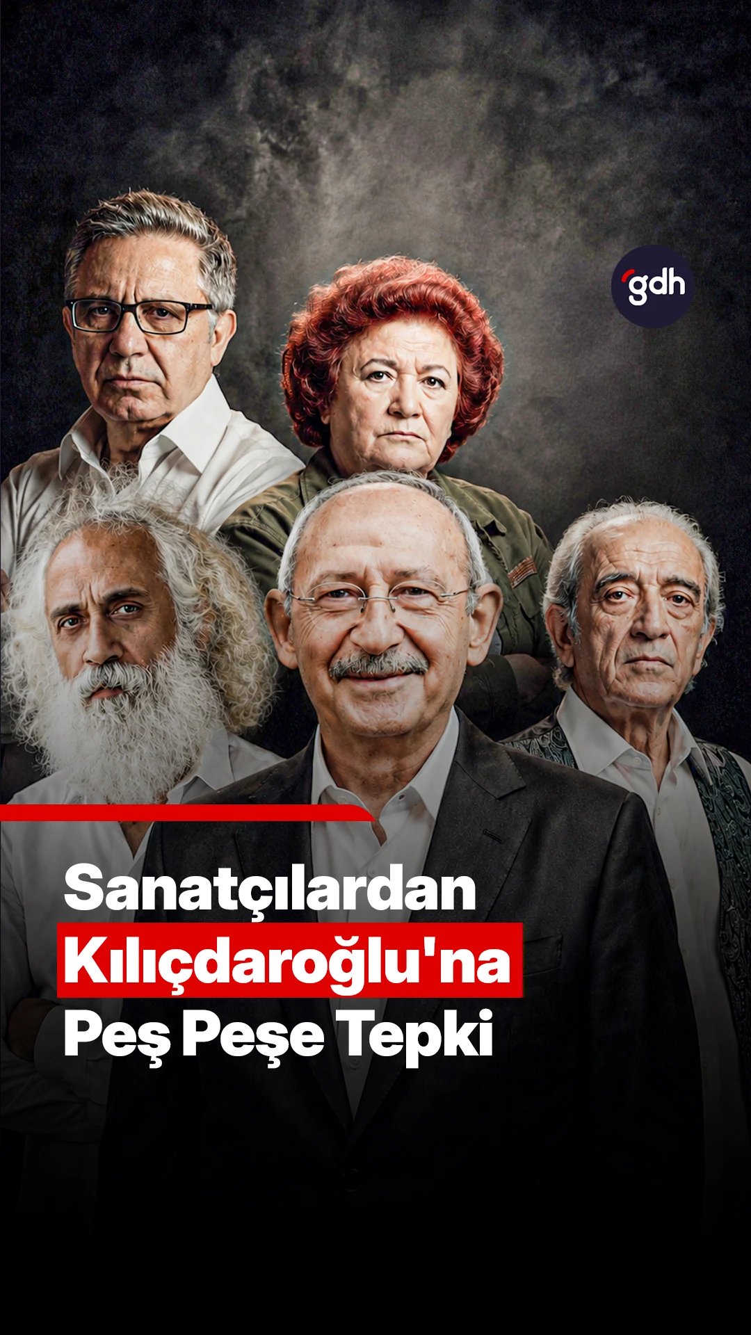 Sanatçılardan Kılıçdaroğlu'na peş peşe tepki 