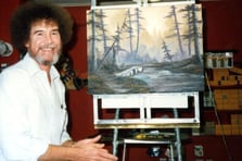 Bob Ross'un tabloları açık artırmada satılacak