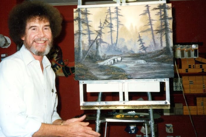 Bob Ross'un tabloları açık artırmada satılacak