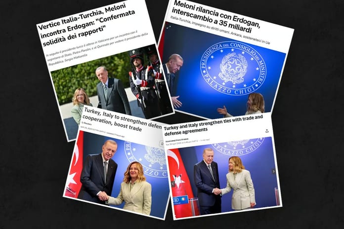 Dünya, Erdoğan-Meloni görüşmesini konuşuyor