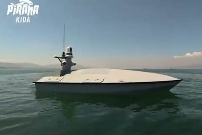 MKE'nin yeni nesil kamikaze insansız deniz aracı tanıtıldı