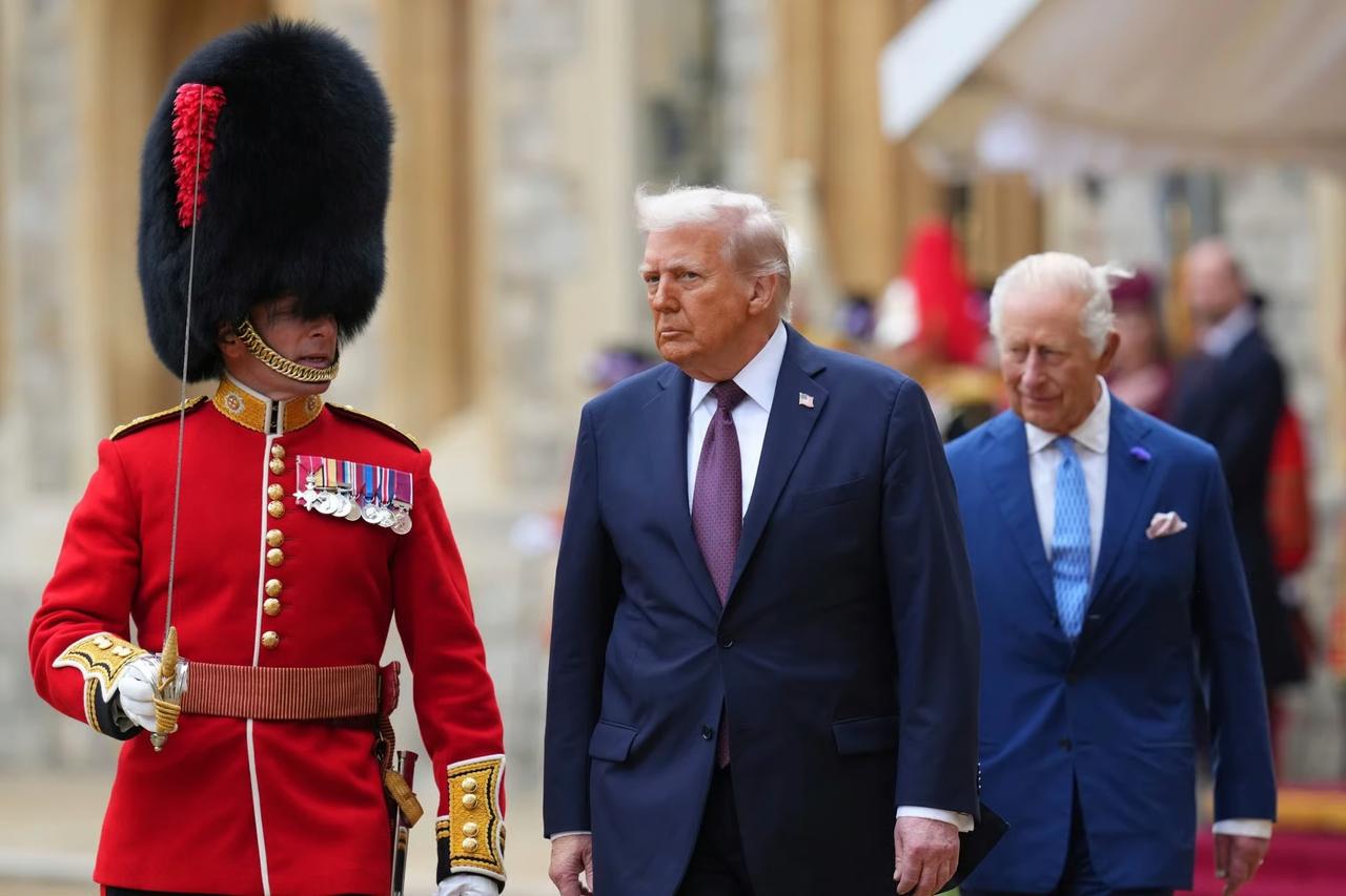Trump ile Kral Charles görüştü