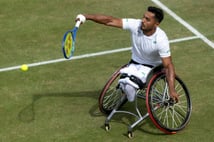 Wimbledon'da yarı finale yükselen Ahmet Kaplan, Niels Vink engeline takıldı