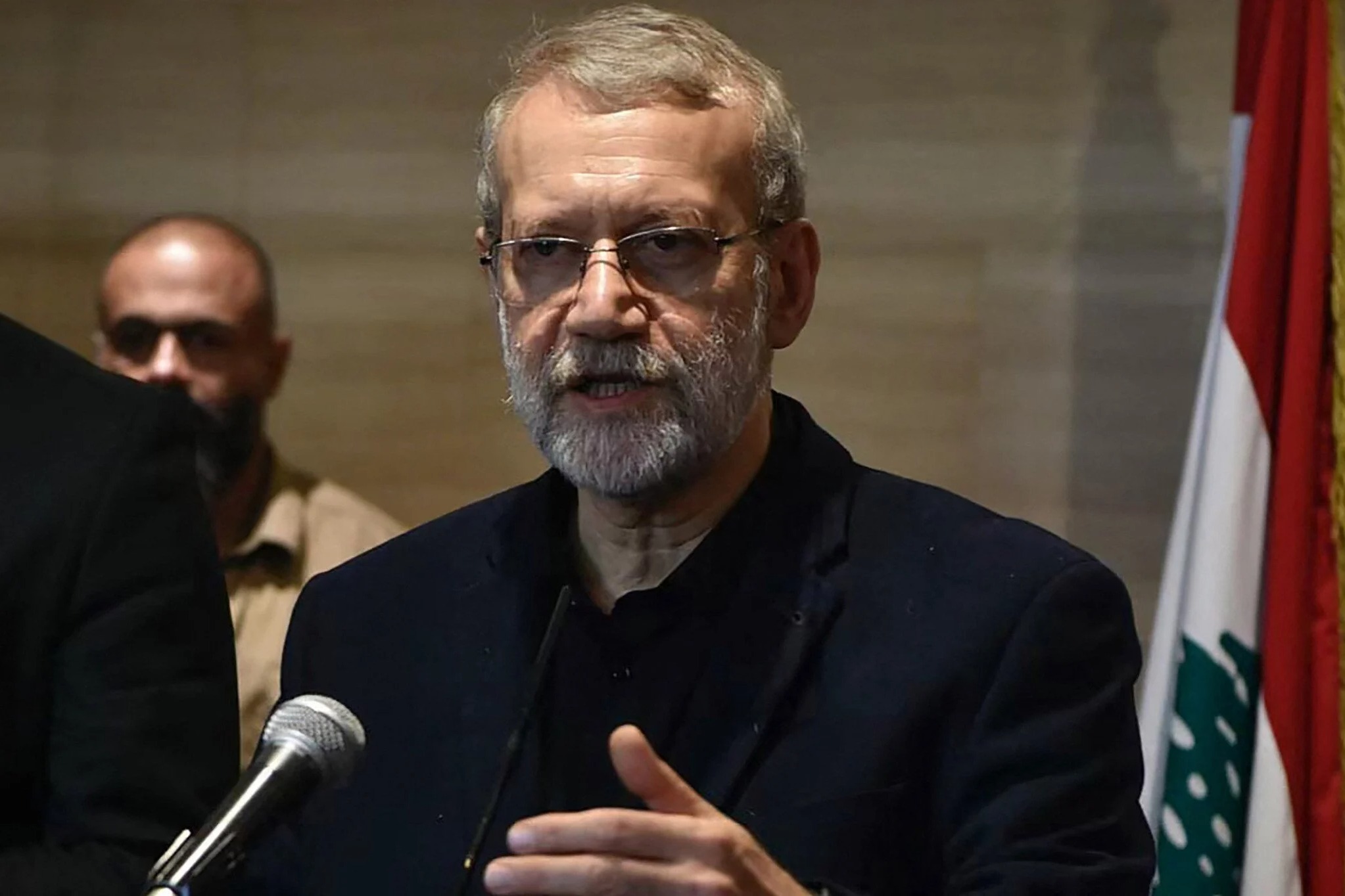 Iran’s Larijani in Beirut: ‘Hezbollah Needs No Arms’