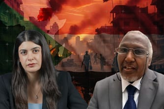 Who is supporting the genocide in Sudan?