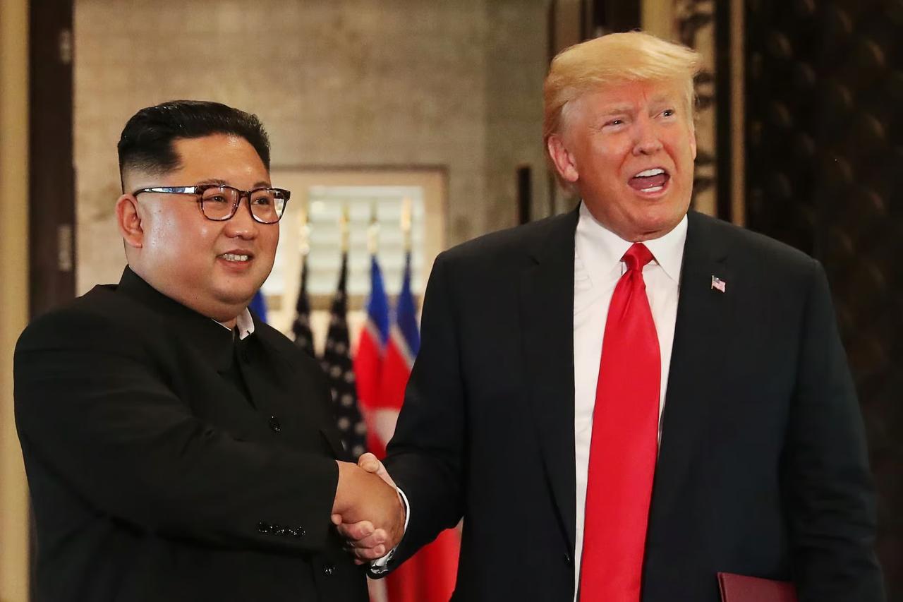 Trump'tan Kuzey Kore'ye tatbikat jesti