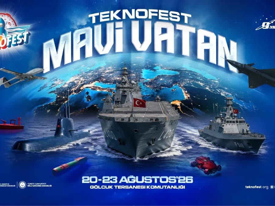 TEKNOFEST yeniden Mavi Vatan'da!