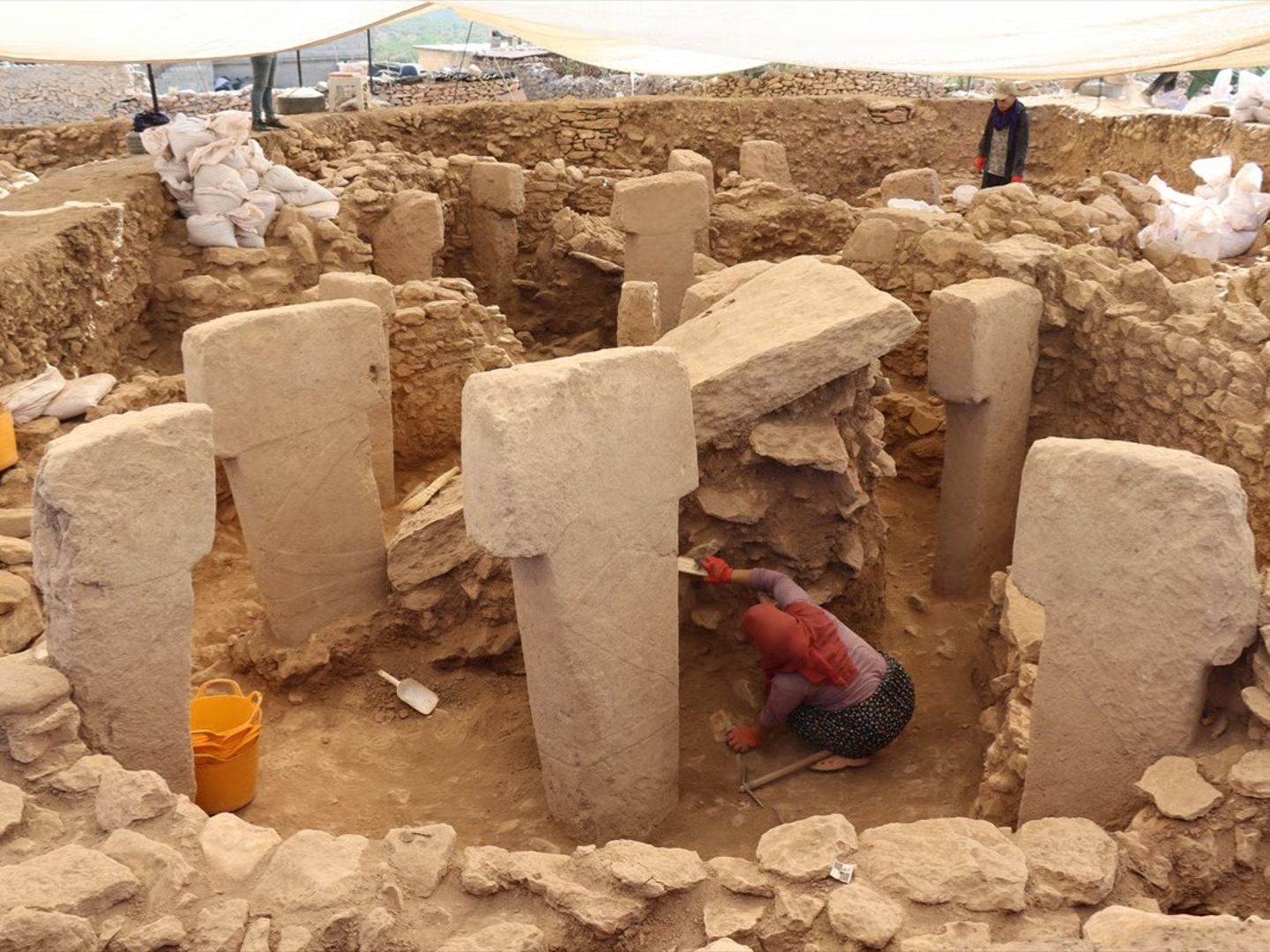 Şanlıurfa'daki Sayburç kazılarında 50'den fazla neolitik yapı bulundu