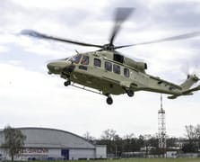 Polonya'da üretilen ilk AW149 helikopteri ilk uçuşunu gerçekleştirdi