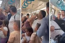  Marmaray'da çocuklarının yanında yumruklu kavga: Saldırganlar gözaltına alındı