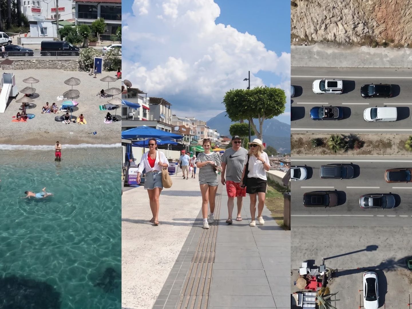 4 günde 40 bin araç! Bayram tatilinde plajlara akın