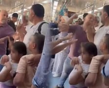 Marmaray'da babaya çocuklarının yanında yumruk davasında karar çıktı 