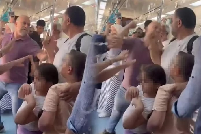 Marmaray'da babaya çocuklarının yanında yumruk davasında karar çıktı 