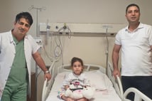 Küçük kızın karnından 66 adet mıknatıs çıkarıldı