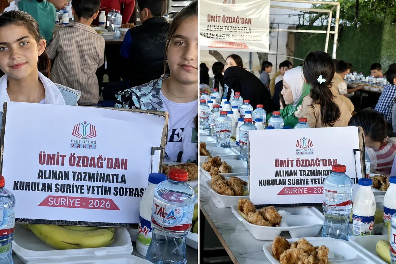 Yıllarca öfke kusmuştu! Ümit Özdağ'dan alınan tazminatla yetim sofrası kuruldu