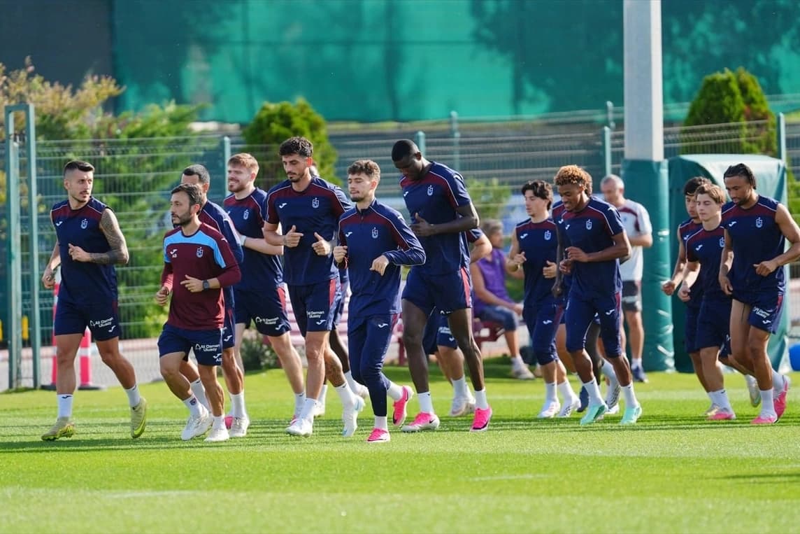 Trabzonspor'un KuPS kamp kadrosu açıklandı