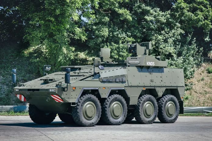 Almanya, Boxer 8x8 zırhlı araçlarını Trophy aktif savunma sistemiyle donatıyor