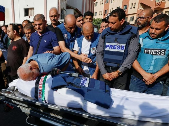 Hamas'tan Dünya Basın Özgürlüğü Günü'nde Gazzeli gazeteciler için eylem çağrısı