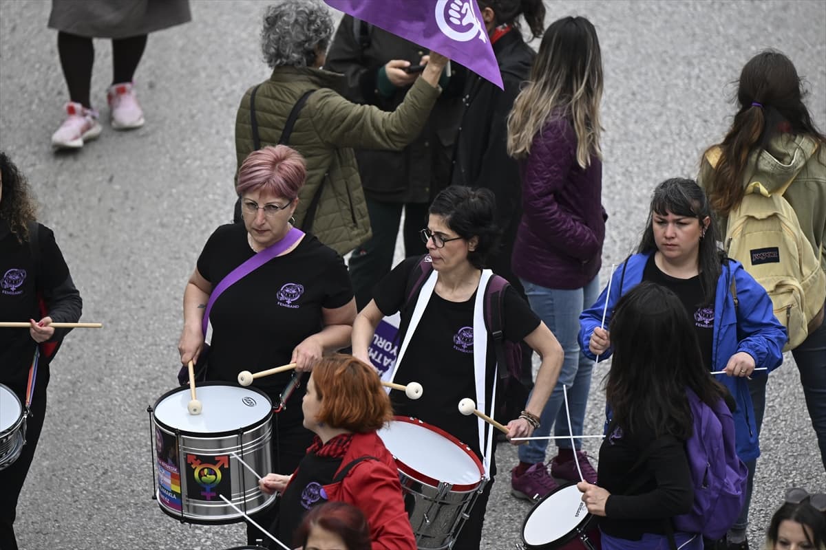 Başkentte 1 Mayıs böyle kutlandı! Doruk Madencilik işçileri de meydandaydı