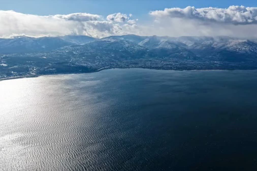 Sapanca Gölü'nün su seviyesi sağanak yağışlarla dört günde 18 santimetre yükseldi