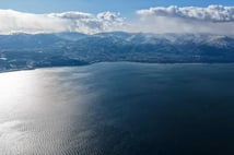 Sapanca Gölü'nün su seviyesi sağanak yağışlarla dört günde 18 santimetre yükseldi